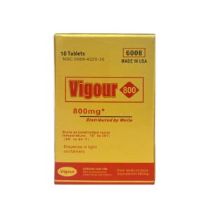 Vigour 800mg - Natural Enhance Male Stamina & Vitality