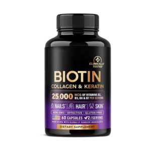 Wholesale Biotin and Collagen Capsules