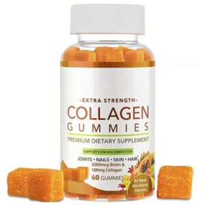 Wholesale Ginger Flavored Collagen Gummies Customizable Shape