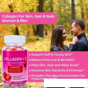 Wholesale Collagen Vitamin C Gummies Customizable Formula