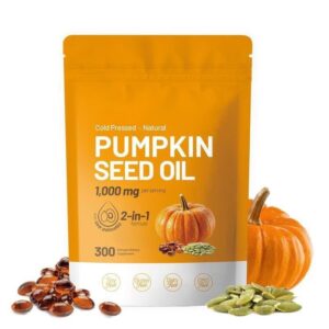 Wholesale Saw Palmetto Softgels and Pumpkin Seed Oil Softgels 300-Count