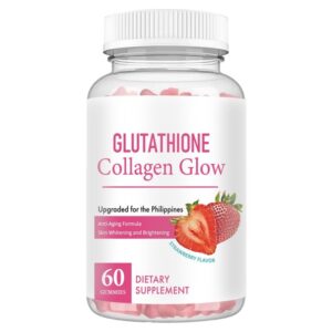 Wholesale Strawberry Collagen Glutathione Gummies Customizable Formula