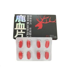 deer blood film tablets ultra fast acting 72 hour sustained rigidity formula